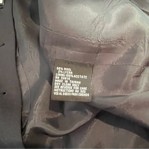 NEW Kasper Career Academia Wool Maxi Skirt Suit Longline Blazer Jacket 2/4P NWT - Picture 14 of 14